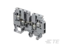 Te Entrelec - M4/6.4A.N Borne vissé neutre Bleu