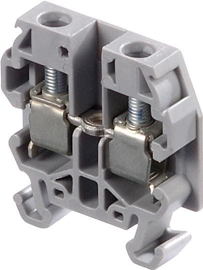 Te Entrelec - Dr4/6.1.Ex Borne vissé Miniblocs Gris