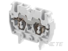 Te Entrelec - Dr2.5/5.2L.Ex Borne ressort Miniblocs Gris Lumière