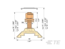 Te Entrelec - H70/22.F8.31 Liaison Beige