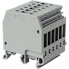 Te Entrelec - Mb10/10.P4 Bornier de distribution Vert/Jaune
