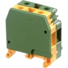 Te Entrelec - Mb6/8.P2 Borne de distribution Vert/Jaune,4mm²-Pas 18.5mm