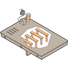 Te Entrelec - Fim10-I-1 Embase Multicircuit 10 Poles-Montage Inverse