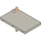 Te Entrelec - Cpt-2 Couvercle de Protection pour Embase Tension