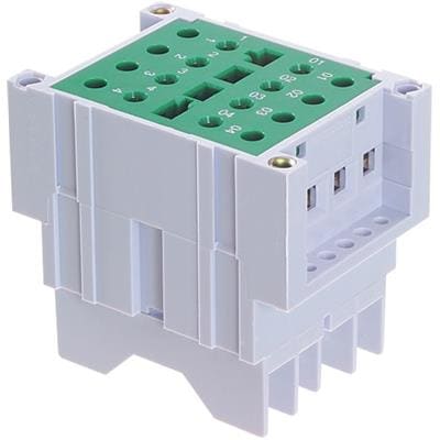 Te Entrelec - Embase avec codage pour transformateur de courant, en saillie, vissé latéral