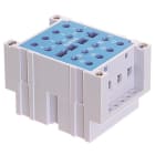 Te Entrelec - Embase Polarité Tension, contact ouvert, semi-encastré/saillie, vissé latéral