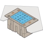 Te Entrelec - Pc-E-Va Embase Polarite-Court Circuites-Flush Mounting