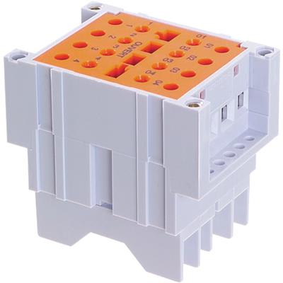 Te Entrelec - Embase déclenchement, contact ouvert, semi-encastré, vissé arrière