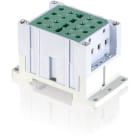 Te Entrelec - Embase avec codage pour transformateur de courant, sur rail TH35, vissé latéral