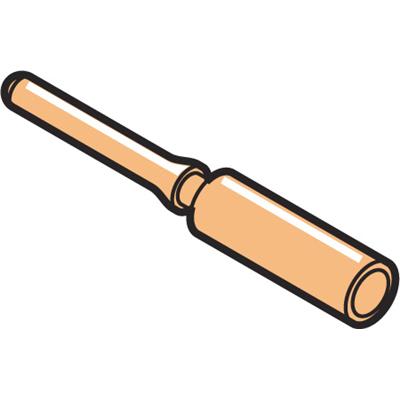 Te Entrelec - Broche 6mm²  pour fiches Essailec Courant