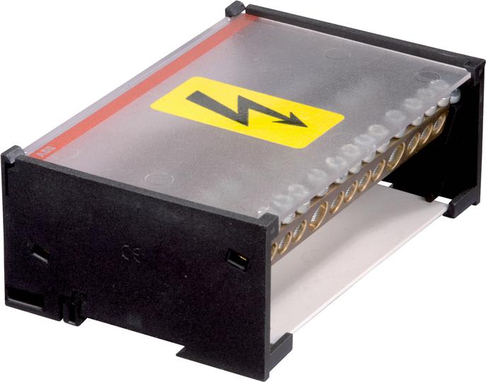 Te Entrelec - BRT125A distribution Terminal Blocks - Feed-Through - Four Poles