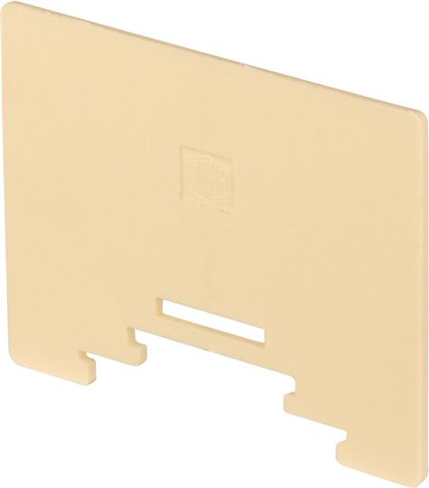 Te Entrelec - Feh3-Be-Flasque d'extrémité-Beige