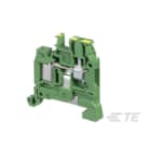 Te Entrelec - Borne 4² Vissé/ADO (auto-dénudante) au pas de 6 vert/jaune