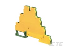 Te Entrelec - D4/6.P.T1 Borne vissé Vert/Jaune