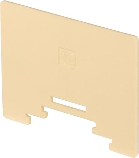 Te Entrelec - Fehd1-Be-Flasque d'extrémité-Beige