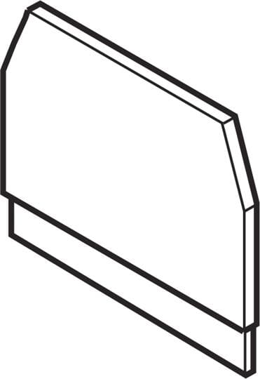 Te Entrelec - Fem13U End Sections Black