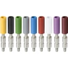 Te Entrelec - Ajs9-Pr Vis Alvéoles de Test Ø4 mm - Violet