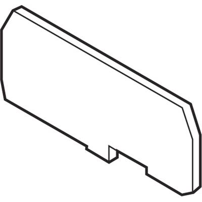 Te Entrelec - Fem8T6-Butée-Gris-Pas 1mm