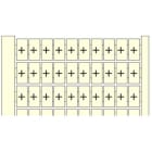 Te Entrelec - RC65 Carte Pré-Marquée terre (X100) Horiz Blanc