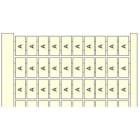 Te Entrelec - RC65 Carte Pré-Marquée E (X100) Vertic Blanc