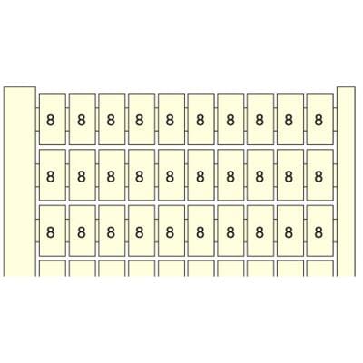 Te Entrelec - RC65 Carte Pré-Marquée 15 (X100) Horiz Blanc