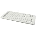 Te Entrelec - RC610 Carte Pré-Marquée 1->10 (X10) Vertic Blanc