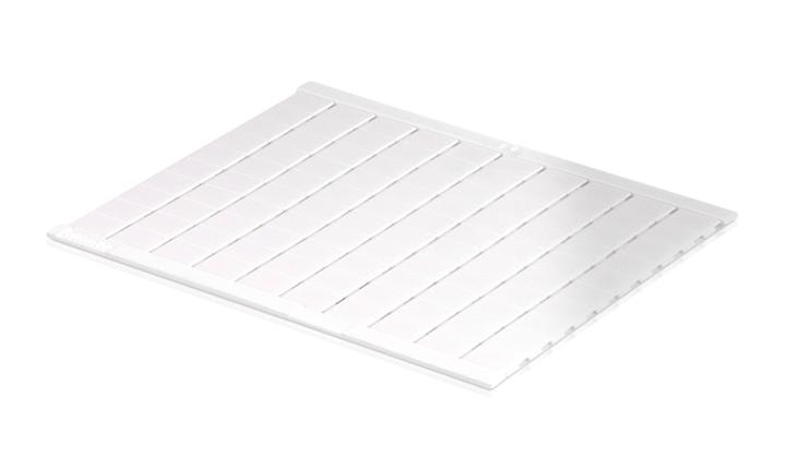 Te Entrelec - Rc810 Carte Pré-Marquée 1->100 Vertic Blanc