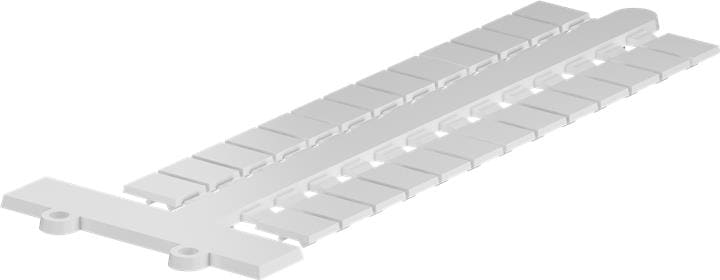 Te Entrelec - Repères Vierges blanc pour barettes de jonction BDJ-10 (200)