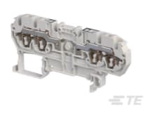 Te Entrelec - D2.5/5.2L.2L Borne ressort Liaison Gris