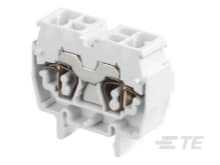 Te Entrelec - Dr2.5/10.N.4L-Bl Borne ressort Miniblocs Bleu