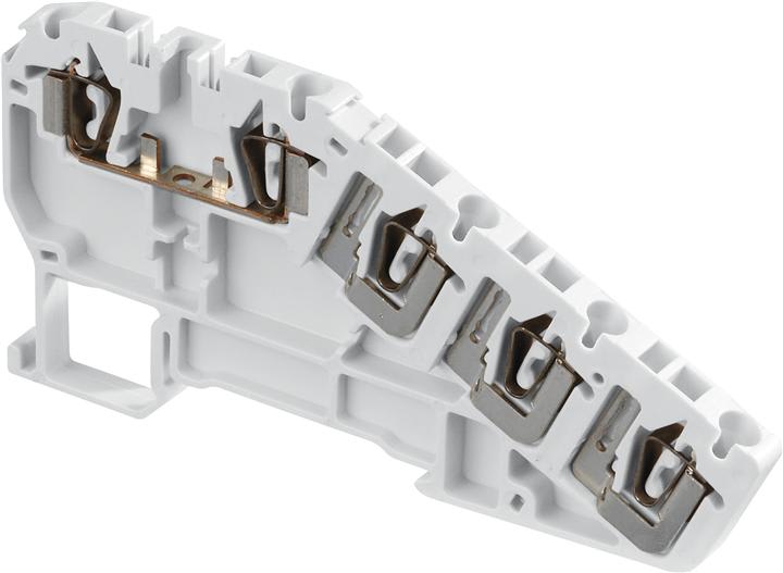 Te Entrelec - D2.5/5.C4.L Borne ressort Capteur/Actionneur Gris