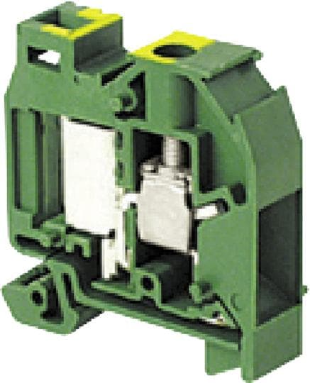 Te Entrelec - Dr4/8.P.Ado Borne vissé-Ado Miniblocs Vert/Jaune