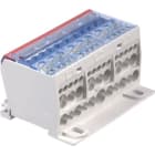 Te Entrelec - BRTc125A Borne de Distribution-Gris-Pas 98mm