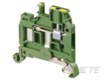 Te Entrelec - D2.5/5.P.Ado Borne vissé-Ado Protection Vert/Jaune