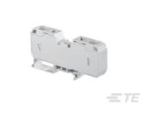 Te Entrelec - D35/16.N.2L-Bl Borne ressort neutre Bleu