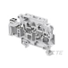 Te Entrelec - D4/8.Sf.I.Ado2 Borne vissé-Ado Porte Fusible Gris Lumière