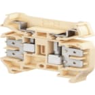 Te Entrelec - Hd6/9.Sdh.1-Borne Ferroviaire-Porte Composant-Beige
