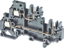 Te Entrelec - Ma2.5/5.D2-2Cpe Borne Debrochable-Liaison-Gris,2.5mm²
