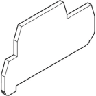 Te Entrelec - Fedcp-Butée-Gris-Pas 2.54mm