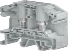 Te Entrelec - Rgw25-M5-V0 Bloc de Jonction pour Cosse à Oeillet - Liaison - Gris