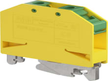 Te Entrelec - Rgw2.5-Pe-V0 Ring Lug Terminal Block-Ground-Green Yellow