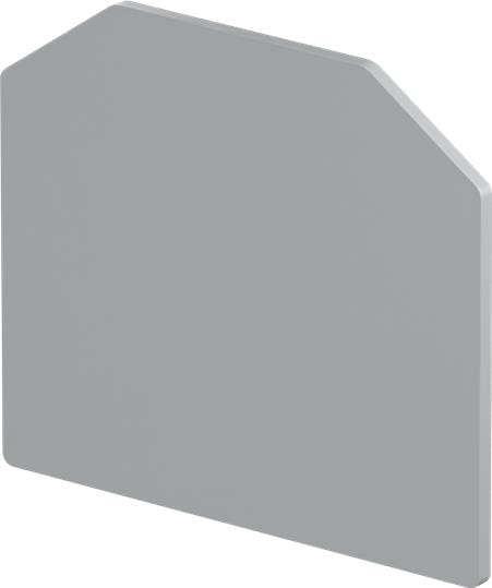 Te Entrelec - E-Rgw6 Flasque d'extrémité - Gris