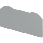 Te Entrelec - E-Rgw6-St Flasque d'extrémité - Gris