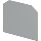 Te Entrelec - E-Rgw25 E-Rgw25 Flasque d'extrémité - Gris