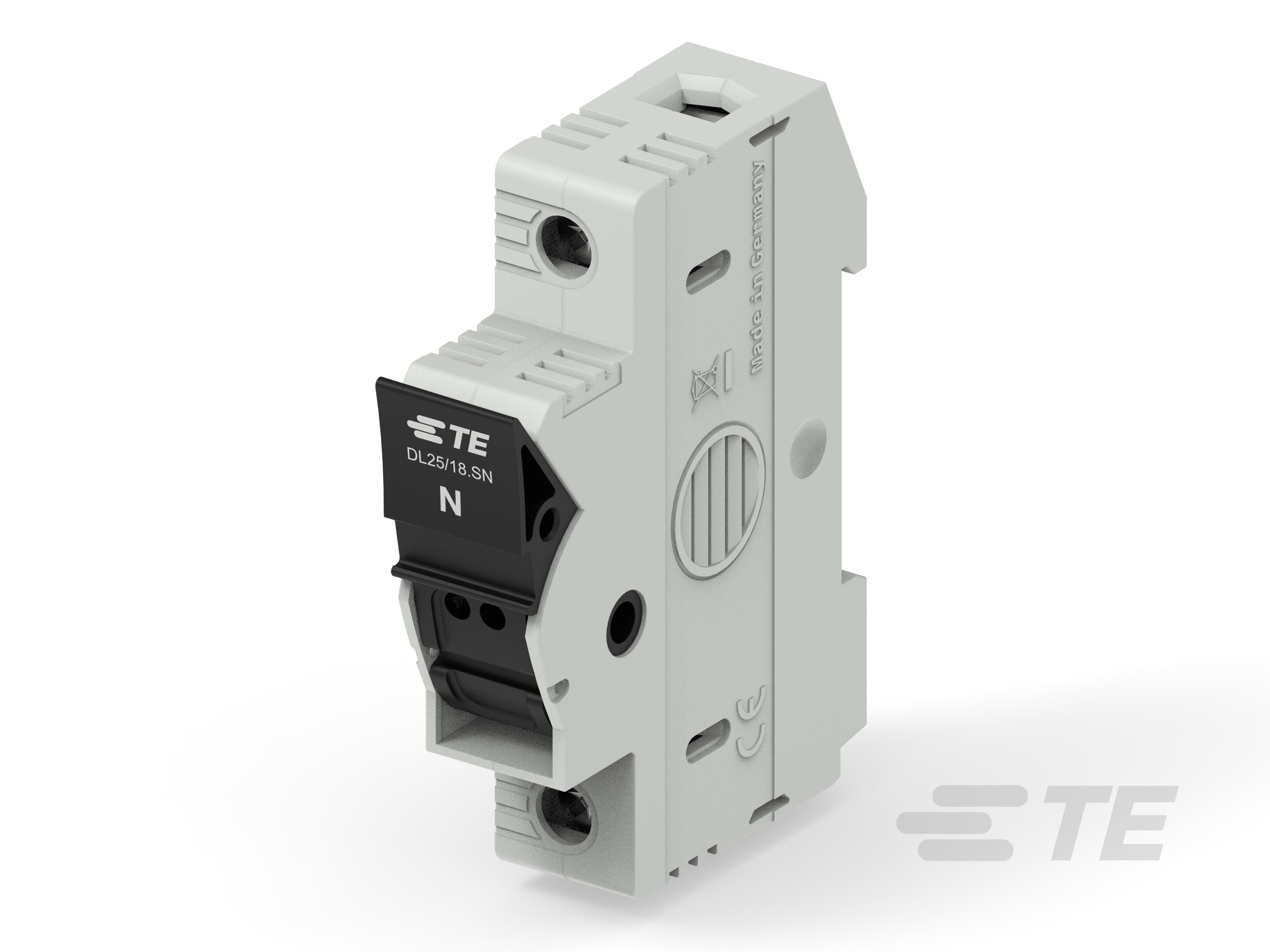 Te Entrelec - Porte Fusible Modulaire neutre - 1 pôle