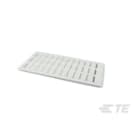 Te Entrelec - Repères de bornes Entrelec SNK 8 x 12 mm (blanc) en polycarbonate
