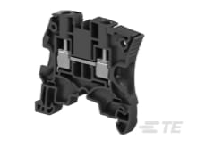 Te Entrelec - Bloc de jonction liaison SNK Vissé 4² noir