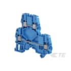 Te Entrelec - Bloc de jonction SNK Vissé 4² , 2 étages bleu