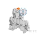 Te Entrelec - Bloc de jonction SNK Vissé 4² , 2 étages avec étage du haut sectionnable