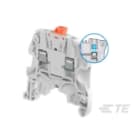 Te Entrelec - Bloc SNK Vissé 4² sectionnable à couteau avec alvéoles de test diam. 2 bleu